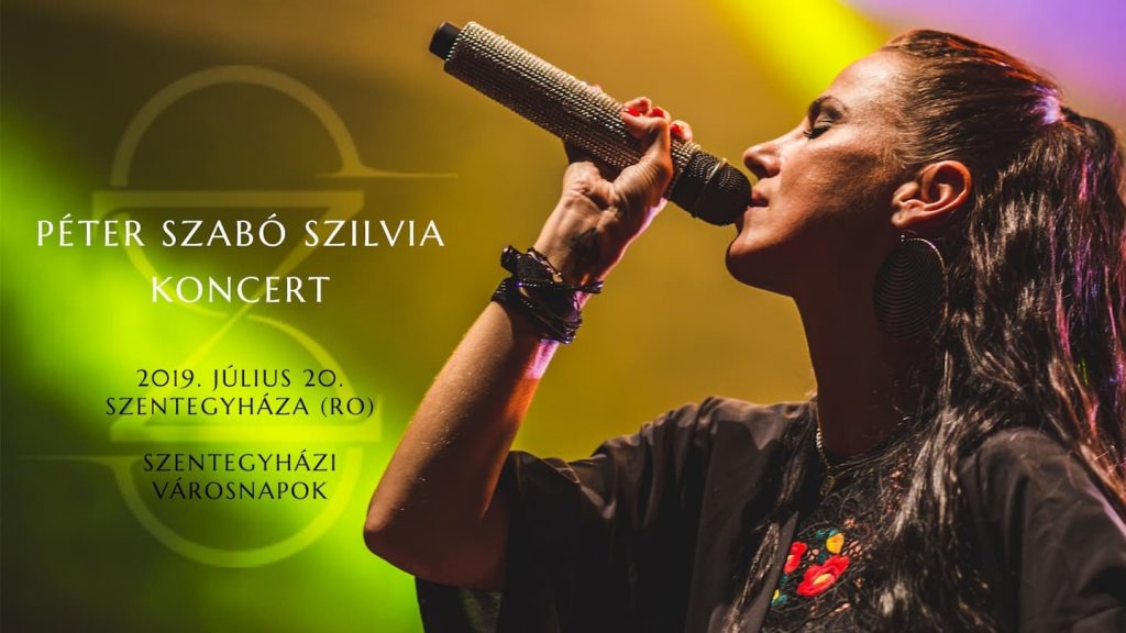 Péter Szabó Szilvia koncert : Szentegyháza