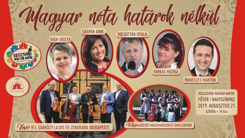 Magyar nóta határok nélkül : Kolozsvári Magyar Napok