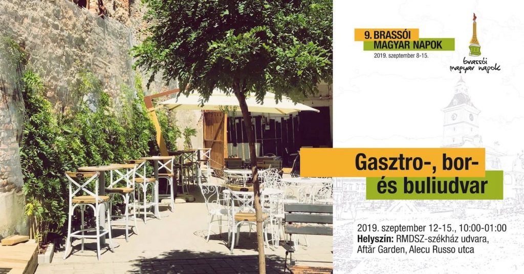 Gasztro-, bor- és buliudvar