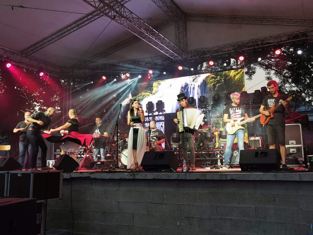 Kiss Kata Zenekar koncert - XXIV. Töltött Káposzta Fesztivál - Parajd