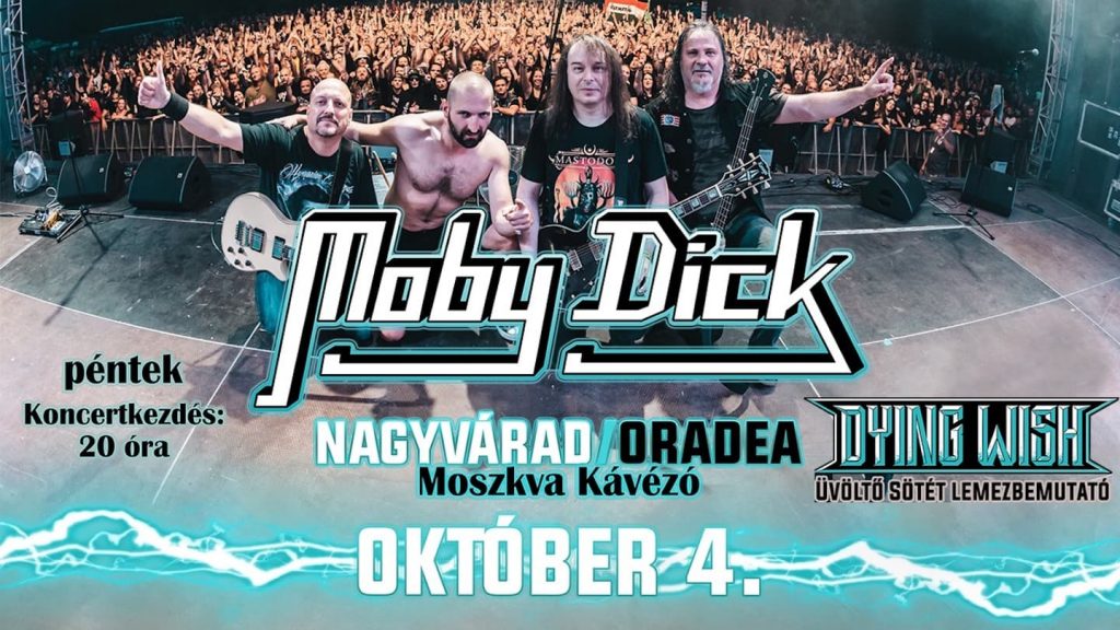 Moby Dick - Dying Wisk koncert - Nagyvárad Moszkva Kávézó