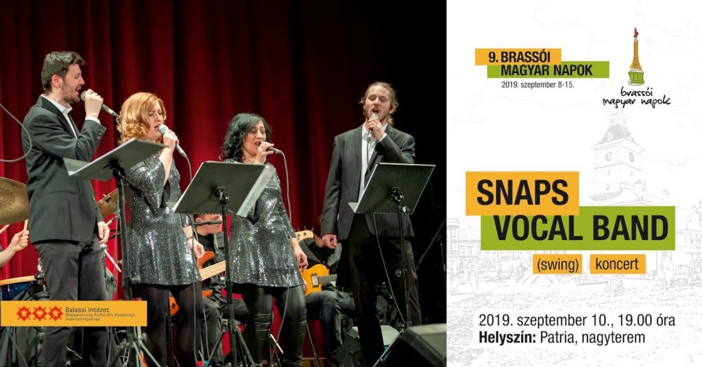 Snaps Vocal Band - swing koncert