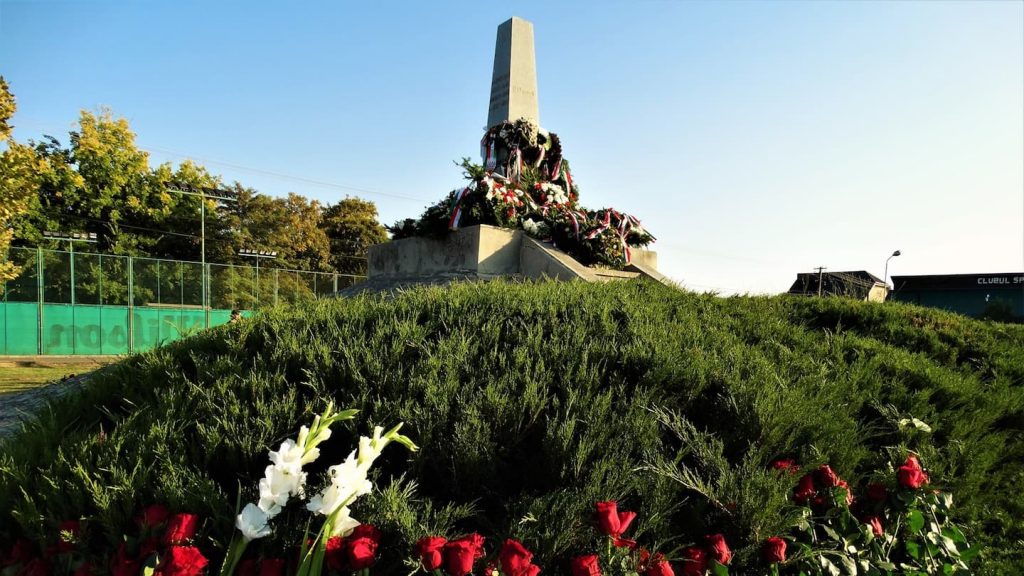 Tisztelgés és koszorúzás a Vesztőhelyen