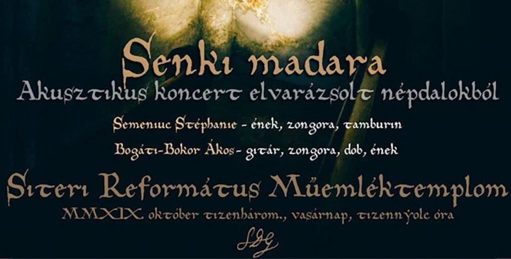 Yesterdays - Senki madara (Elvarázsolt népdalok Siterben)
