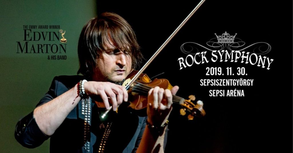 Edvin Marton- The Rock Symphony - Sepsi Aréna - November 30.