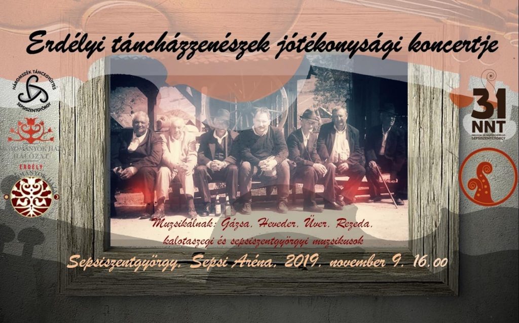 Erdélyi táncházzenészek jótékonysági koncertje, Sepsiszentgyörgy