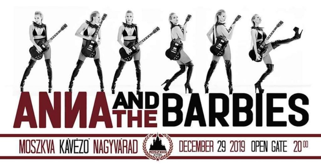 Anna and the Barbies @Moszkva - december 29.
