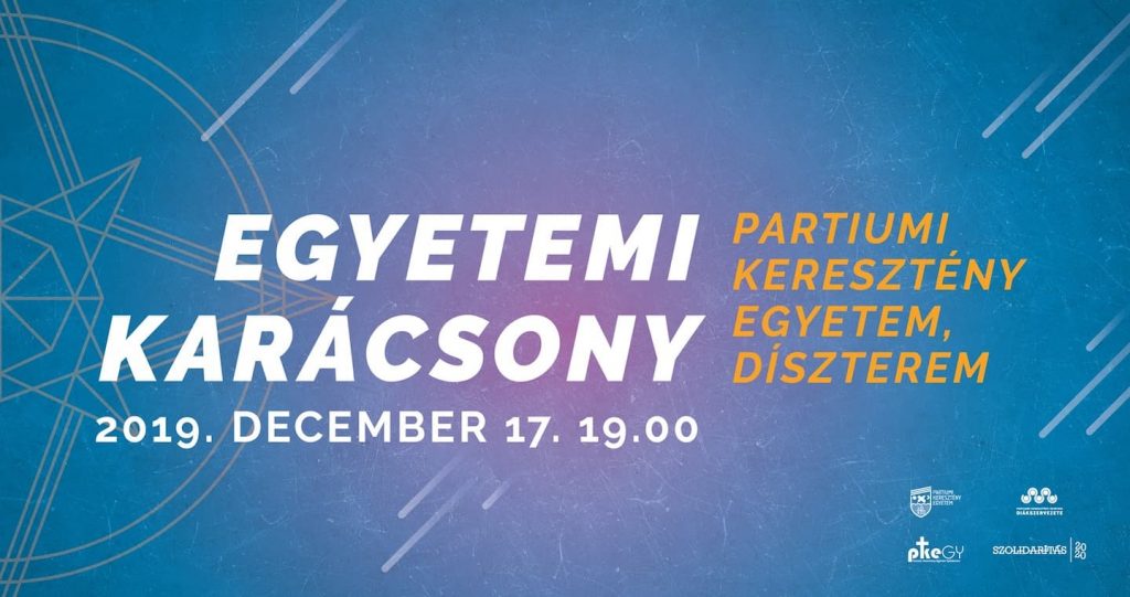 Egyetemi Karácsony - december 17.