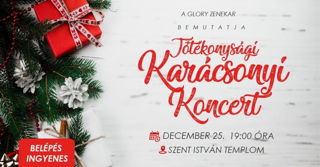 Jótékonysági Karácsonyi Koncert - december 25.