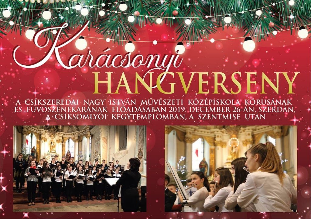 Karácsonyi Hangverseny - december 26. - Csíkszereda