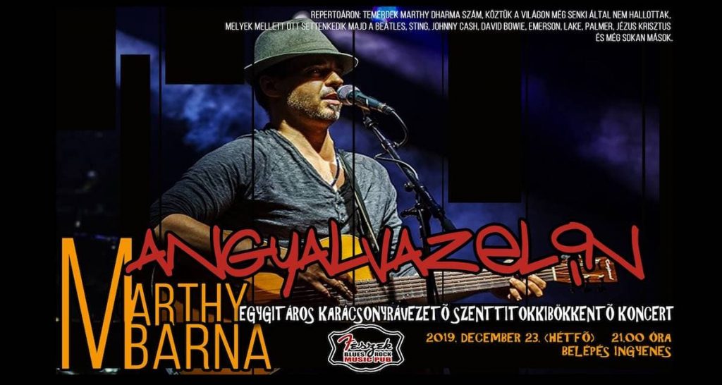 Marthy Barna - Angyalvazelin - egygitáros karácsonyrávezető - december 23.