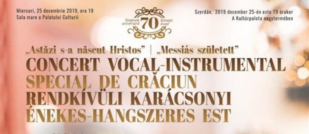 Rendkívüli Karácsonyi Énekes-Hangszeres Est - december 25.