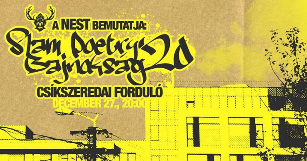 Slam Poetry Előválogató - Csíkszereda - december 27.