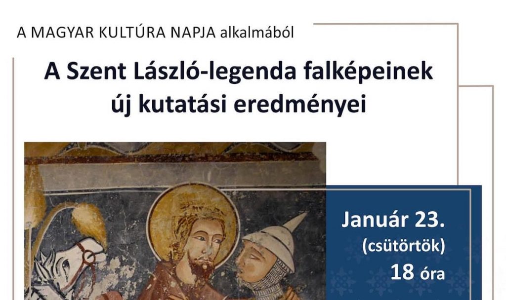 A Szent László-legenda falképeinek új kutatási eredményei - Január 23.