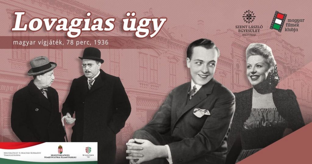Magyar Filmek Klubja – Lovagias ügy - Január 29.