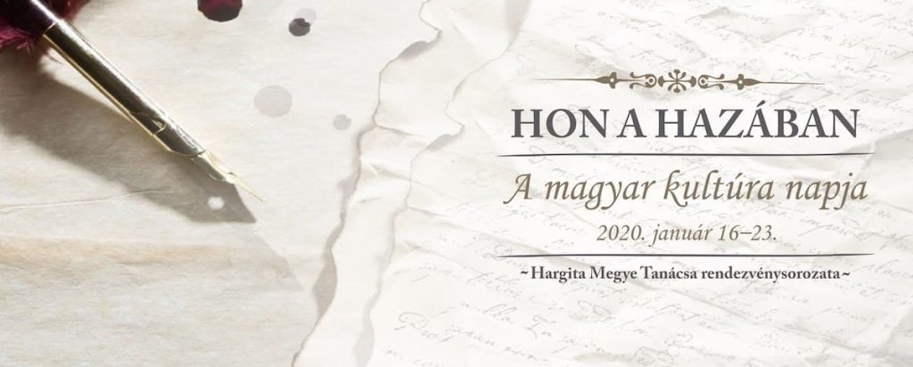Magyar Kultúra Napja - Hargita Megye Tanácsa rendezvényei - Január 17-23.