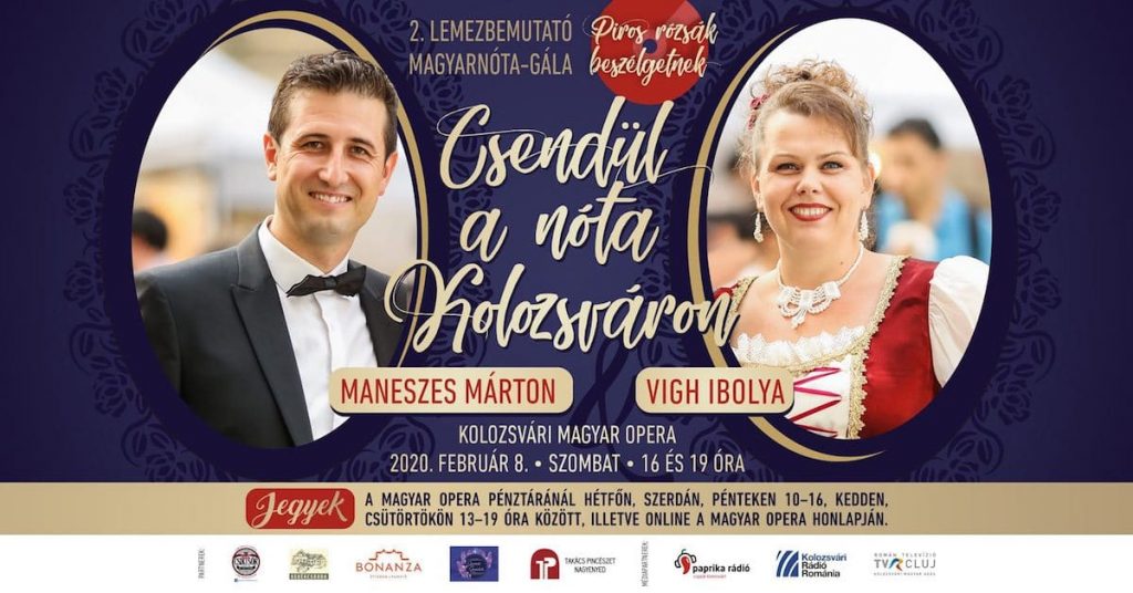 Csendül a nóta Kolozsváron - DUPLA előadás - Február 8.