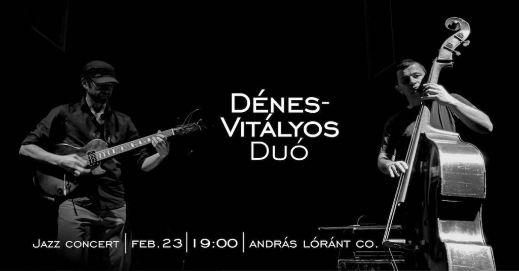Dénes-Vitályos Duó - Jazz Concert - Marosvásárhely - Február 23.