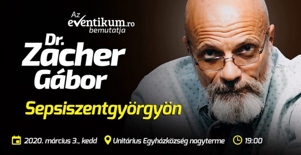 Dr. Zacher Gábor Sepsiszentgyörgyön - Március 3.