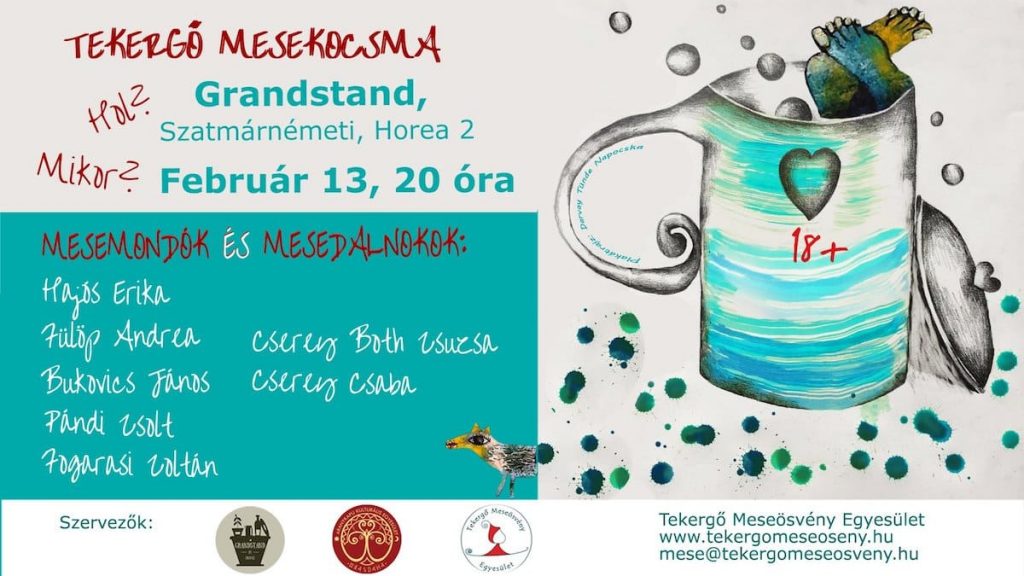 Tekergő Mesekocsma Szatmárnémetiben - Február 13.