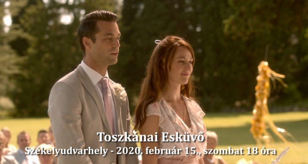 Újra Toszkánai esküvő - romantikus vígjáték - Székelyudvarhelyen - Február 15.