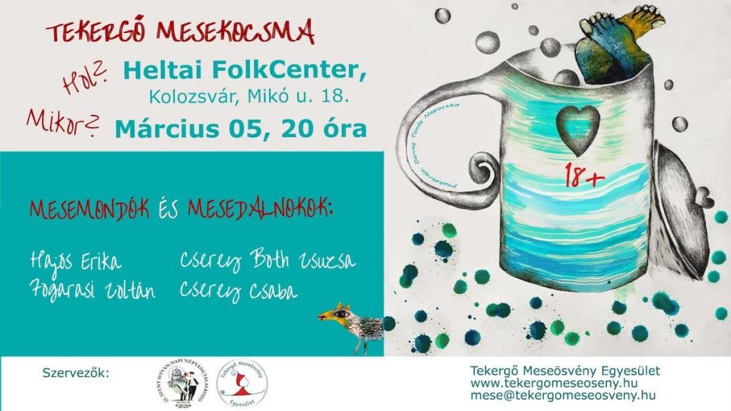 Tekergő Mesekocsma - Kolozsvár - Március 5.