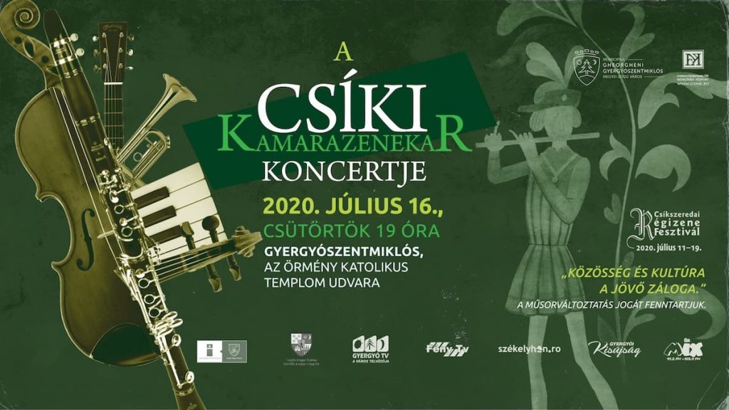 A Csíki Kamarazenekar koncertje | Bécs és Velence – Barokk zenei utazás - Gyergyószentmiklós - Július 16.